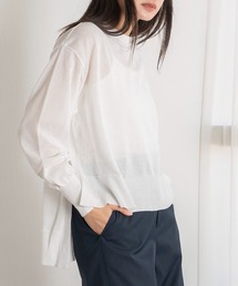 EUCLAID（エウクレイド）の「【her EUCLAID】シアーニットプルオーバー（ニット/セーター）」