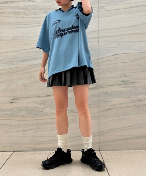 Snap club（スナップクラブ）の「【Snap club】サイドライン半袖