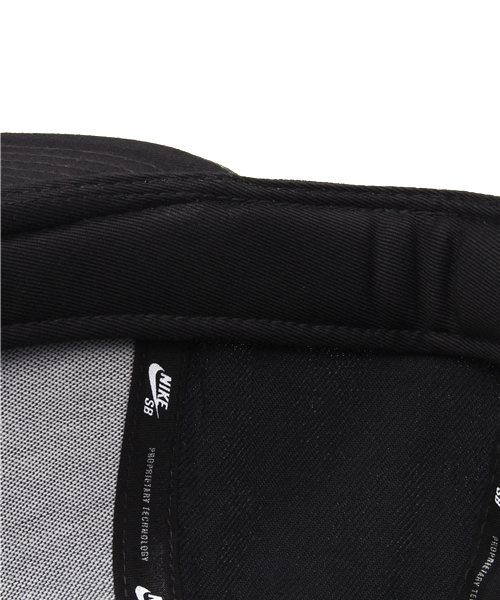 NIKE SB（ナイキエスビー）の「ユニセックス ナイキ スケートボーディング キャップ 帽子 NIKE SB SEASONAL SNAPBACK CAP 688725（キャップ・メンズ・ブラック・ONE SIZE）」の7枚目の写真