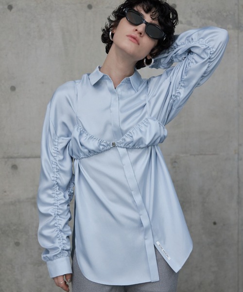 JOSE MOON（ジョゼムーン）の「BUSTIER SET SHIRT/ビスチェ