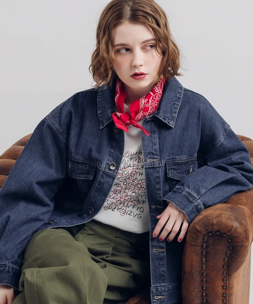 MUHET(ミュエータ)の「ロゴプリントロンT(Tシャツ/カットソー・レディース・オフホワイト/チャコールグレー・MEDIUM/X-LARGE)」の13枚目の写真