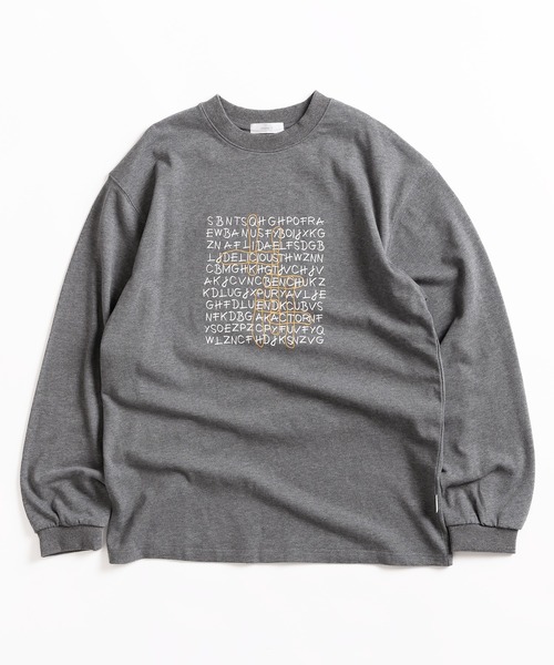 MUHET(ミュエータ)の「ロゴプリントロンT(Tシャツ/カットソー・レディース・オフホワイト/チャコールグレー・MEDIUM/X-LARGE)」の22枚目の写真