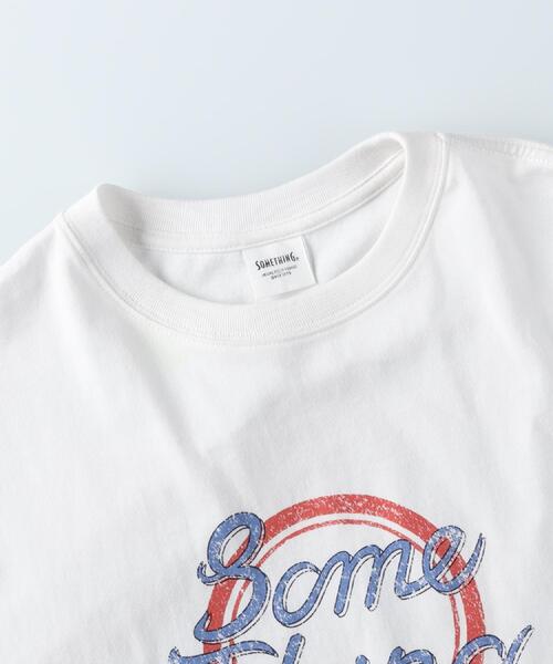 SOMETHING(サムシング)の「SOMETHING(サムシング)ロックTシャツ(Tシャツ/カットソー・レディース・オフホワイト・フリー)」の11枚目の写真