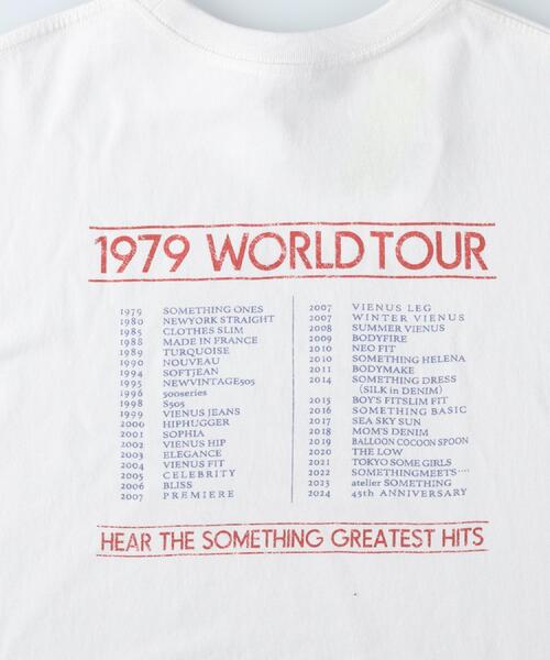 SOMETHING(サムシング)の「SOMETHING(サムシング)ロックTシャツ(Tシャツ/カットソー・レディース・オフホワイト・フリー)」の10枚目の写真