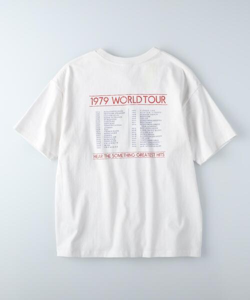 SOMETHING(サムシング)の「SOMETHING(サムシング)ロックTシャツ(Tシャツ/カットソー・レディース・オフホワイト・フリー)」の8枚目の写真