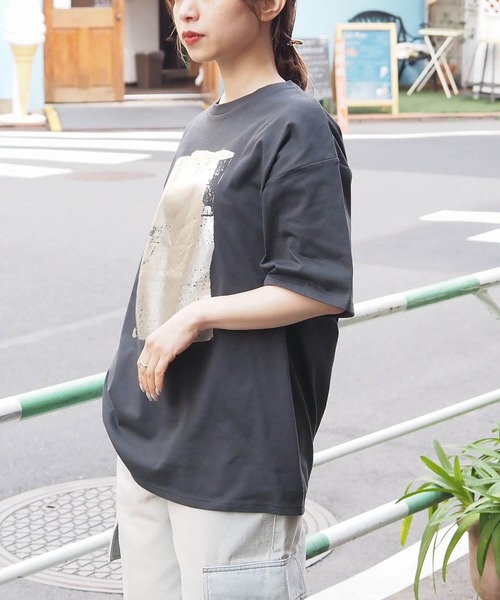 新品未使用 NAPTIME プリントBIGT- SHIRTS-総柄　＋キャップ NAPTIME プリントBIGT- SHIRTS-総柄 早い者勝ち】 naptime