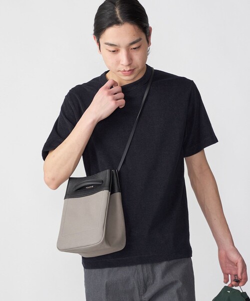 SHIPS(シップス)の「SHIPS:〈抗菌・防臭〉PLA ポリ乳酸 パイル クルーネック Tシャツ(Tシャツ/カットソー・メンズ・オフホワイト/ブラウン/ブラック・SMALL/X-LARGE/LARGE/MEDIUM)」の10枚目の写真