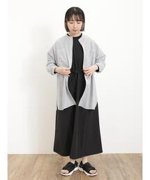 Samansa Mos2 | ◎ドッキング裏毛ワンピース(ワンピース)