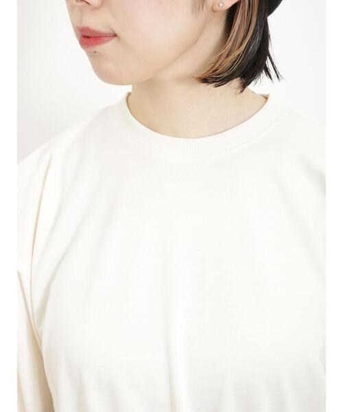 Samansa Mos2（サマンサ モスモス）の「◎ドッキング裏毛ワンピース（ワンピース・レディース・キナリ/カーキ/ブラック・F）」の19枚目の写真