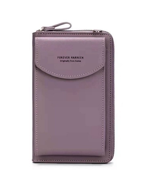 Miniministore(ミニミニストア)の「スマホショルダーバッグ 縦型 ミニポーチ(ショルダーバッグ・レディース・ブルー/カーキ/ネイビー/ワインレッド/グレー/キャメル/ブラック/ピンク/ピンクベージュ/パープル・FREE)」の6枚目の写真