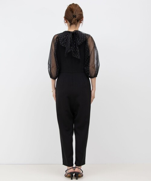 NOLLEY'S（ノーリーズ）の「バックリボンオールインワン（つなぎ