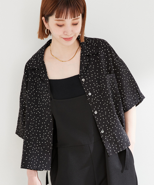 開襟シャツ（シャツ/ブラウス）｜B.C STOCK（ベーセーストック