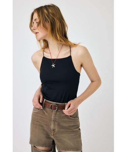 MOUSSY（マウジー）の「NARROW STRAP キャミソール（キャミソール・レディース・ライトグリーン/ホワイト/ブラック/オレンジ系その他・FREE）」の21枚目の写真