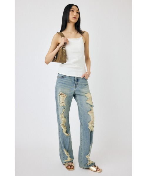 MOUSSY（マウジー）の「NARROW STRAP キャミソール（キャミソール・レディース・ライトグリーン/ホワイト/ブラック/オレンジ系その他・FREE）」の11枚目の写真