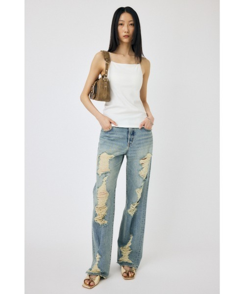 MOUSSY（マウジー）の「NARROW STRAP キャミソール（キャミソール・レディース・ライトグリーン/ホワイト/ブラック/オレンジ系その他・FREE）」の12枚目の写真