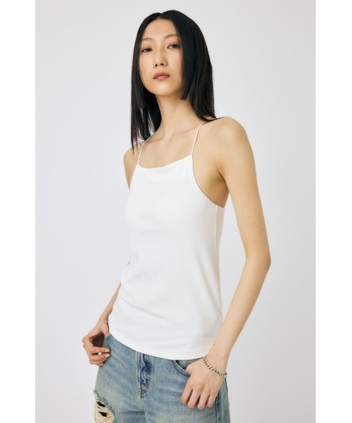 MOUSSY（マウジー）の「NARROW STRAP キャミソール（キャミソール・レディース・ライトグリーン/ホワイト/ブラック/オレンジ系その他・FREE）」の14枚目の写真