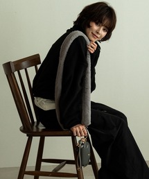 DEVICE（デバイス）の「Rename チュールフリル シアー ファー スマホショルダー マルチストラップ （スマホグッズ）」