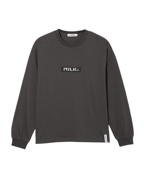 MILKFED.(ミルクフェド)の「BAR LOGO BASIC L/S TEE(Tシャツ/カットソー・レディース・ライトブルー/ホワイト/チャコール・M/L)」の10枚目の写真