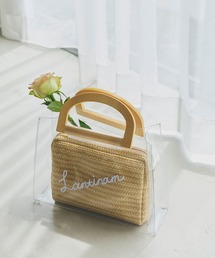 LANTINAM（ランティナム）の「PVC ジュートバッグ（ハンドバッグ）」