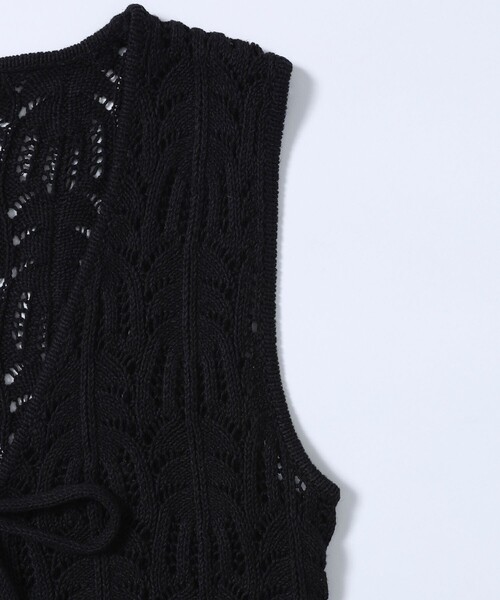 Firsthand（ファーストハンド）の「The Garment/ザ ガーメント Egypt Crochet Vest / かぎ針編みベスト / クロシェット（ベスト・レディース・ブラック・8）」の4枚目の写真
