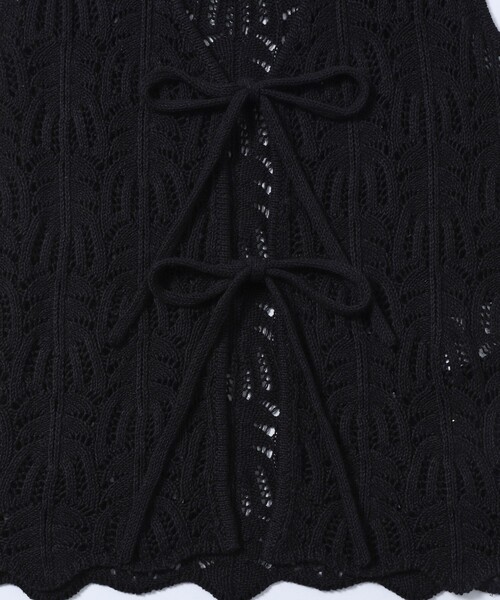 Firsthand（ファーストハンド）の「The Garment/ザ ガーメント Egypt Crochet Vest / かぎ針編みベスト / クロシェット（ベスト・レディース・ブラック・8）」の5枚目の写真