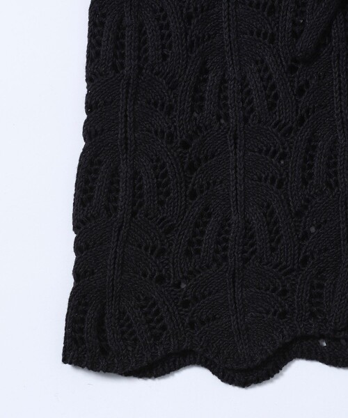 Firsthand（ファーストハンド）の「The Garment/ザ ガーメント Egypt Crochet Vest / かぎ針編みベスト / クロシェット（ベスト・レディース・ブラック・8）」の6枚目の写真