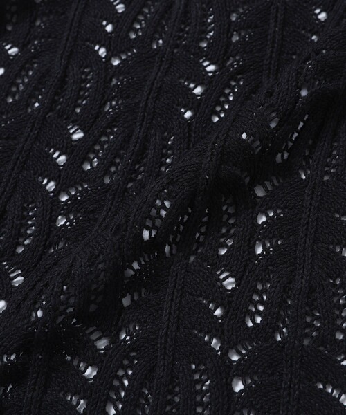 Firsthand（ファーストハンド）の「The Garment/ザ ガーメント Egypt Crochet Vest / かぎ針編みベスト / クロシェット（ベスト・レディース・ブラック・8）」の8枚目の写真