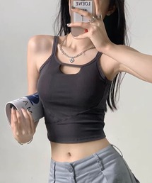 キャミソール ヨガブラ スポーツ ブラ」に該当するトップス