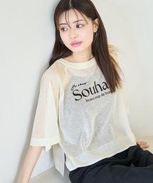 ROPE' PICNIC | ロゴプリントシアーニットプルオーバー(ニット/セーター)