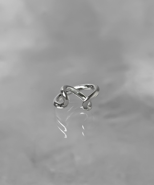 SBG（エスビー）の「SBG クロスラインイヤーカフ/フリーサイズ（イヤーカフ・メンズ・シルバー/ゴールド系その他/シルバー系その他・FREE）」の7枚目の写真