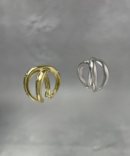 SBG（エスビー）の「SBG クロスラインイヤーカフ/フリーサイズ（イヤーカフ・メンズ・シルバー/ゴールド系その他/シルバー系その他・FREE）」の20枚目の写真