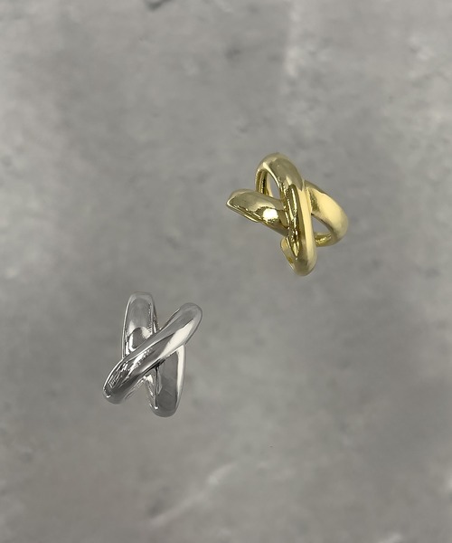 SBG（エスビー）の「SBG クロスラインイヤーカフ/フリーサイズ（イヤーカフ・メンズ・シルバー/ゴールド系その他/シルバー系その他・FREE）」の21枚目の写真