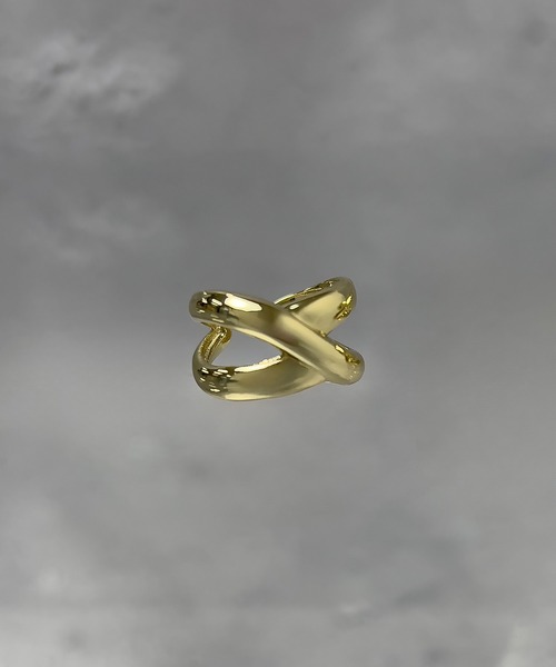 SBG（エスビー）の「SBG クロスラインイヤーカフ/フリーサイズ（イヤーカフ・メンズ・シルバー/ゴールド系その他/シルバー系その他・FREE）」の11枚目の写真