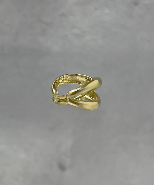 SBG（エスビー）の「SBG クロスラインイヤーカフ/フリーサイズ（イヤーカフ・メンズ・シルバー/ゴールド系その他/シルバー系その他・FREE）」の13枚目の写真