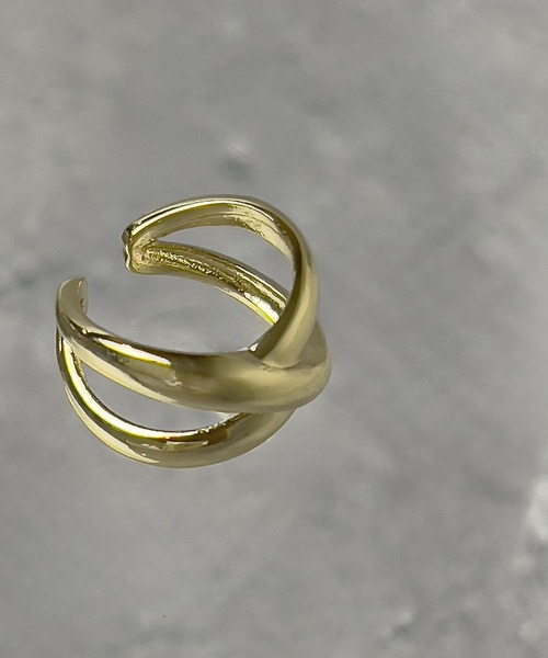 SBG（エスビー）の「SBG クロスラインイヤーカフ/フリーサイズ（イヤーカフ・メンズ・シルバー/ゴールド系その他/シルバー系その他・FREE）」の14枚目の写真