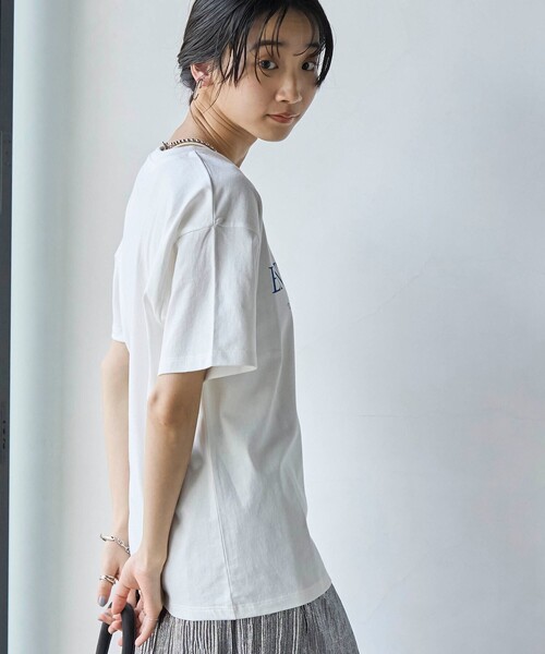 coen（コーエン）の「ヴィンテージライクアニマルロゴプリントTシャツ（Tシャツ/カットソー・レディース・オフホワイト/ライトグレー/ダークグレー/その他1・M/L）」の11枚目の写真