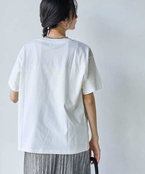 coen（コーエン）の「ヴィンテージライクアニマルロゴプリントTシャツ（Tシャツ/カットソー・レディース・オフホワイト/ライトグレー/ダークグレー/その他1・M/L）」の12枚目の写真