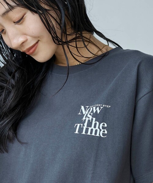 coen（コーエン）の「ヴィンテージライクアニマルロゴプリントTシャツ（Tシャツ/カットソー・レディース・オフホワイト/ライトグレー/ダークグレー/その他1・M/L）」の17枚目の写真