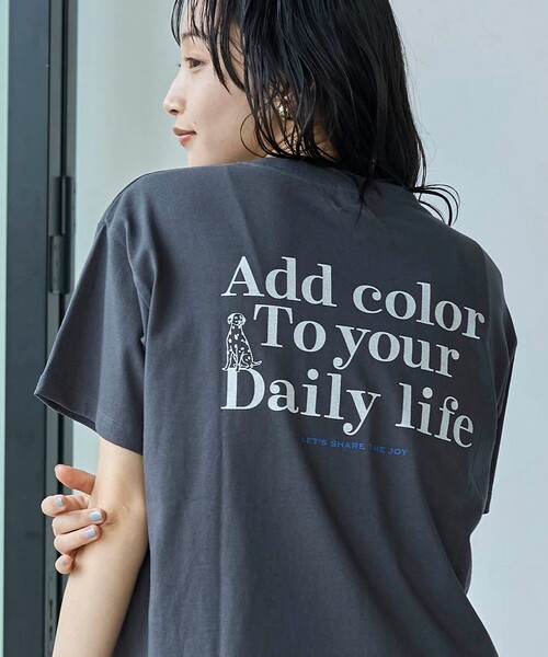 coen（コーエン）の「ヴィンテージライクアニマルロゴプリントTシャツ（Tシャツ/カットソー・レディース・オフホワイト/ライトグレー/ダークグレー/その他1・M/L）」の18枚目の写真