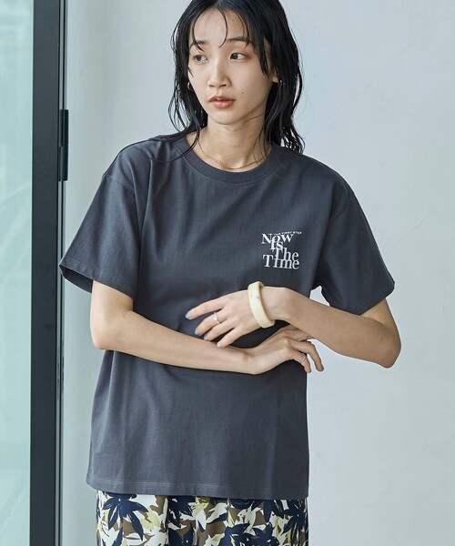 coen（コーエン）の「ヴィンテージライクアニマルロゴプリントTシャツ（Tシャツ/カットソー・レディース・オフホワイト/ライトグレー/ダークグレー/その他1・M/L）」の19枚目の写真