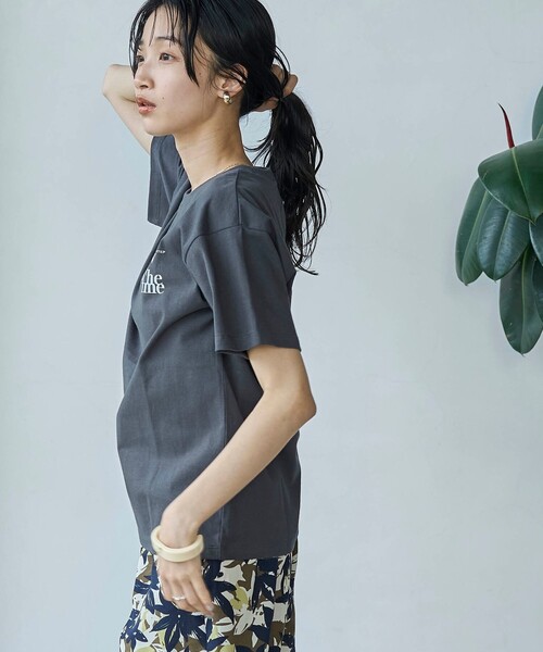 coen（コーエン）の「ヴィンテージライクアニマルロゴプリントTシャツ（Tシャツ/カットソー・レディース・オフホワイト/ライトグレー/ダークグレー/その他1・M/L）」の20枚目の写真