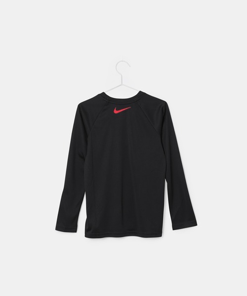 NIKE（ナイキ）の「【KIDS】【NIKE/ナイキ】3Dコンボ長袖ハイドロラッシュガード/セットアップ対応（ラッシュガード・キッズ・ブラック/サックスブルー・140/150/120/130）」の10枚目の写真