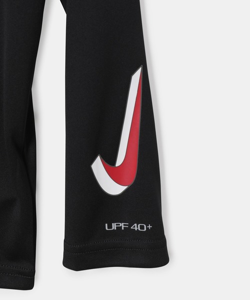 NIKE（ナイキ）の「【KIDS】【NIKE/ナイキ】3Dコンボ長袖ハイドロラッシュガード/セットアップ対応（ラッシュガード・キッズ・ブラック/サックスブルー・140/150/120/130）」の13枚目の写真