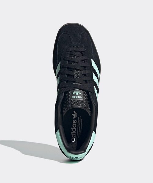 adidas（アディダス）の「ガゼル インドア / Gazelle Indoor / アディダスオリジナルス adidas Originals（スニーカー・メンズ・グリーン/ブルー/レッド/ブラック/クリアブルー/ブルー系その他/ブラック系その他/ブラウン・22.5cm/23.5cm/24.5cm/25.5cm/26.5cm/27.5cm/28.5cm/23.0cm/24.0cm/25.0cm/26.0cm/27.0cm/28.0cm/22.0cm/29.0cm/30.0cm/29.5cm/30.5cm/31cm）」の9枚目の写真