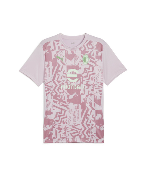 【セール】PUMA プーマ メンズ ACミラン 2024-25 プレマッチ 半袖 シャツ（Tシャツ/カットソー）｜PUMA（プーマ）