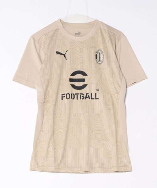 【セール】PUMA プーマ メンズ ACミラン 2024-25 プレマッチ 半袖 シャツ（Tシャツ/カットソー）｜PUMA（プーマ）