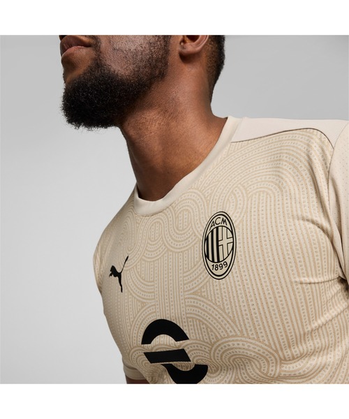 【セール】PUMA プーマ メンズ ACミラン 2024-25 プレマッチ 半袖 シャツ（Tシャツ/カットソー）｜PUMA（プーマ）