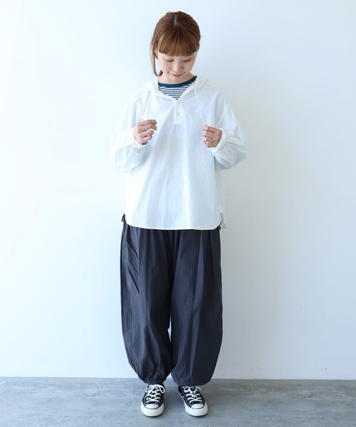 △80/タイプライターナチュラルトリプルワッシャー スノーパーカー