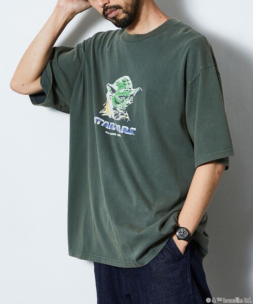 FREAK'S STORE スターウォーズYODA Tシャツ FREAK'S STORE（フリークスストア）の「FREAK'S STORE