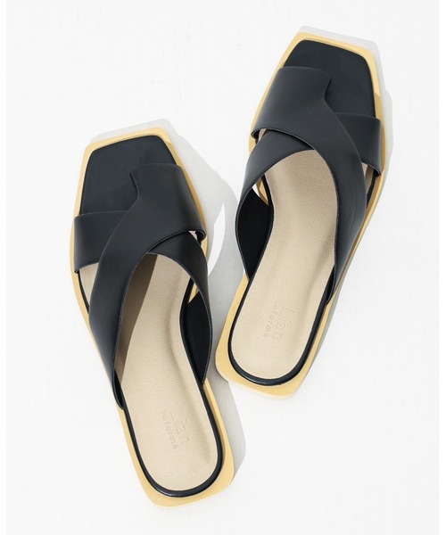 LIAN（リアン）の「/LIAN/クロストングサンダル（サンダル・レディース・アイボリー/ブラック/ブラウン・LARGE/SMALL/MEDIUM）」の14枚目の写真